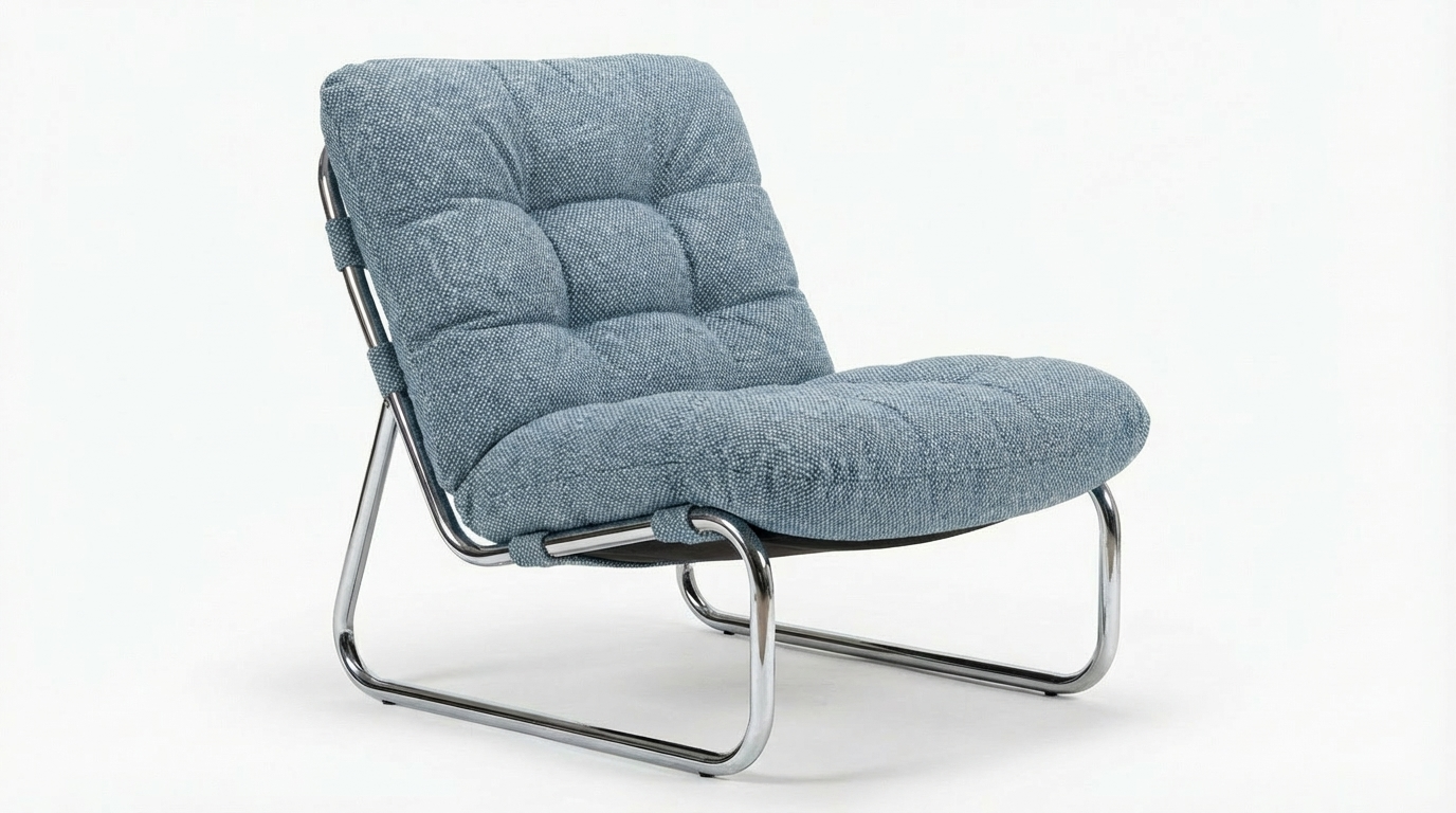 Mebel po zmianie tapicerki na zdjęciu — AI dla tapicerów